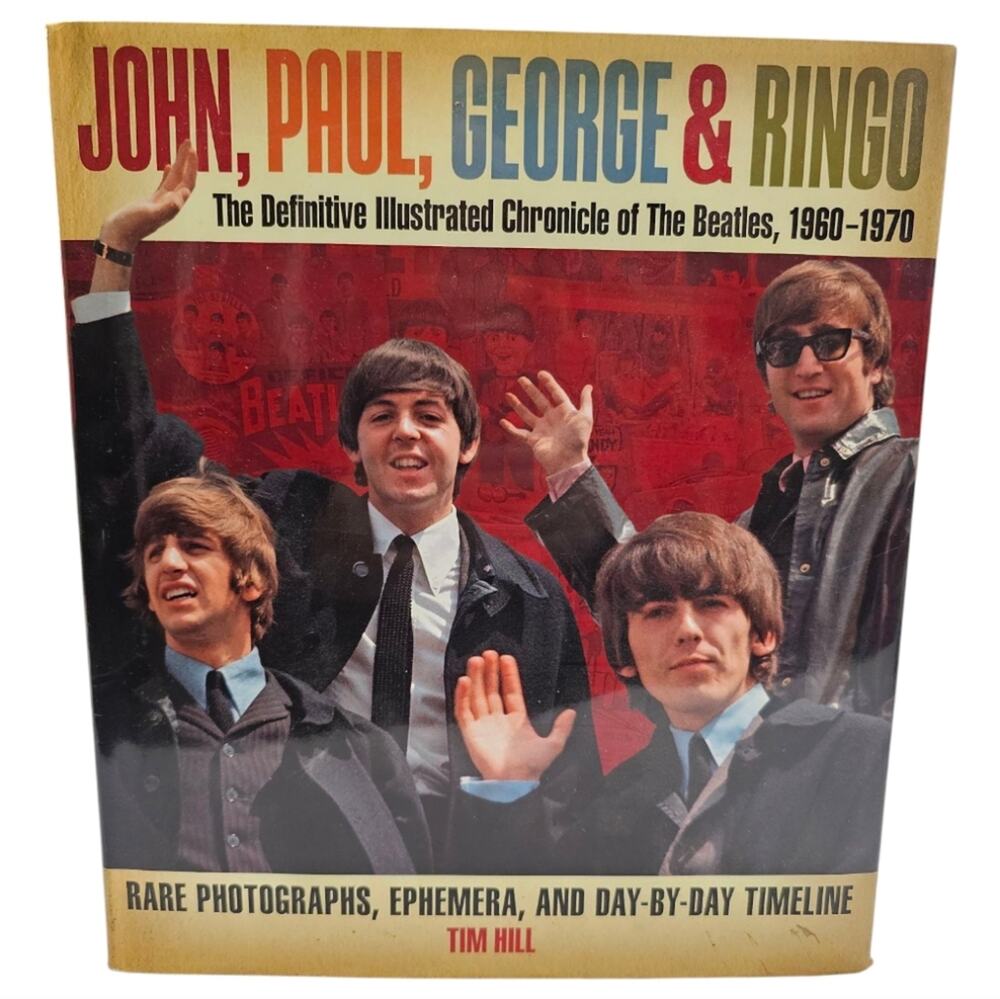JOHN, PAUL, GEORGE & RINGO Illustrated Chronicle of The Beatles 1960-1970